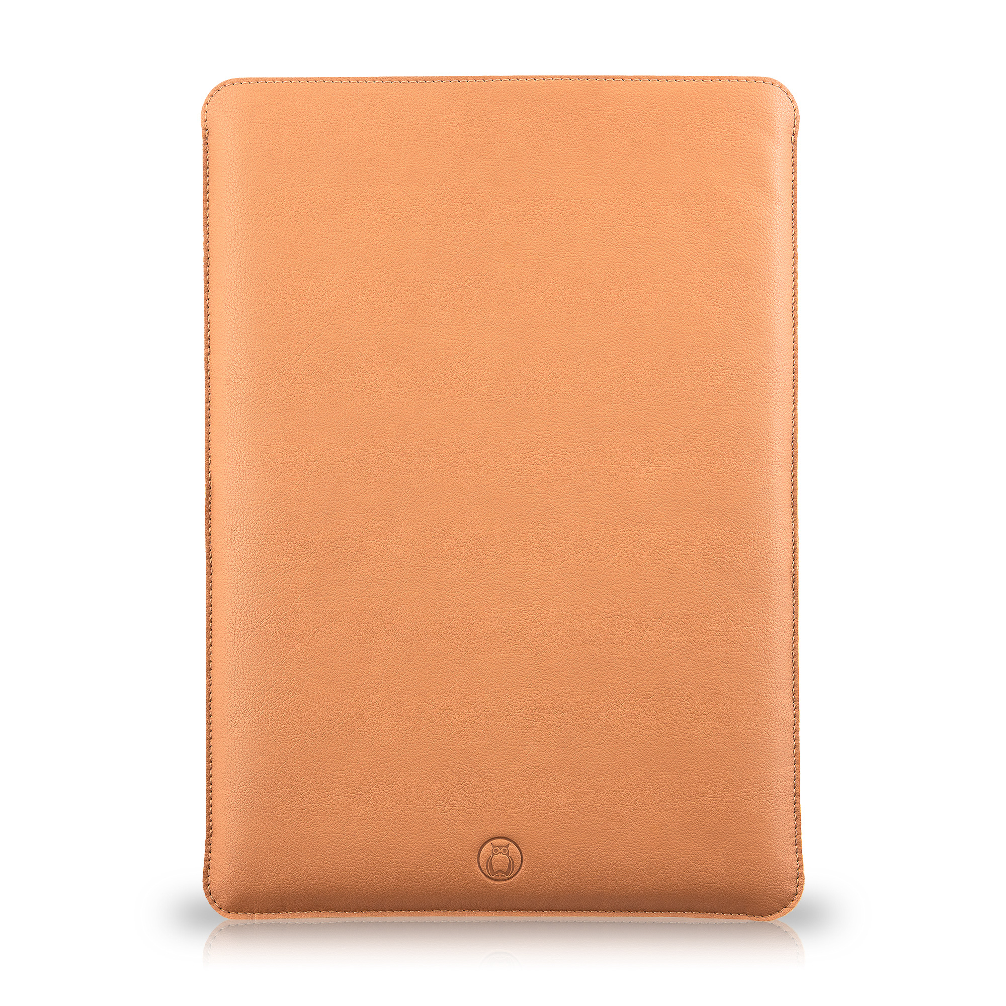 Husa laptop  MacBook 15 inch  UNIKA  piele PU cu lana din fibre naturale  bej